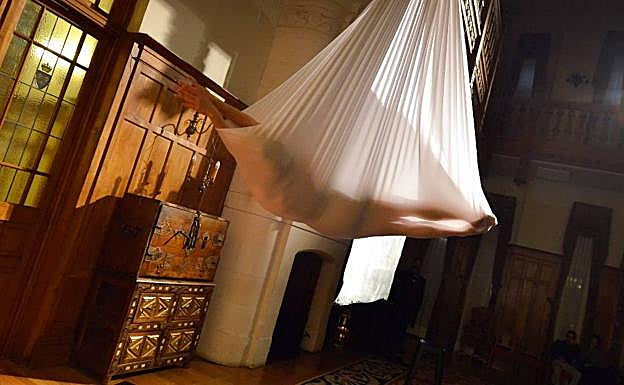 Pablo Escobedo acerca 'La mansión de las sensaciones'. 