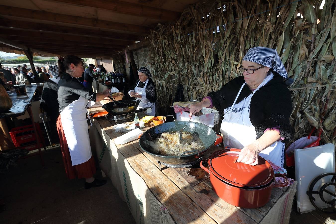 La villa cántabra se volcó con la celebración de su tradicional feria de la Alubia.