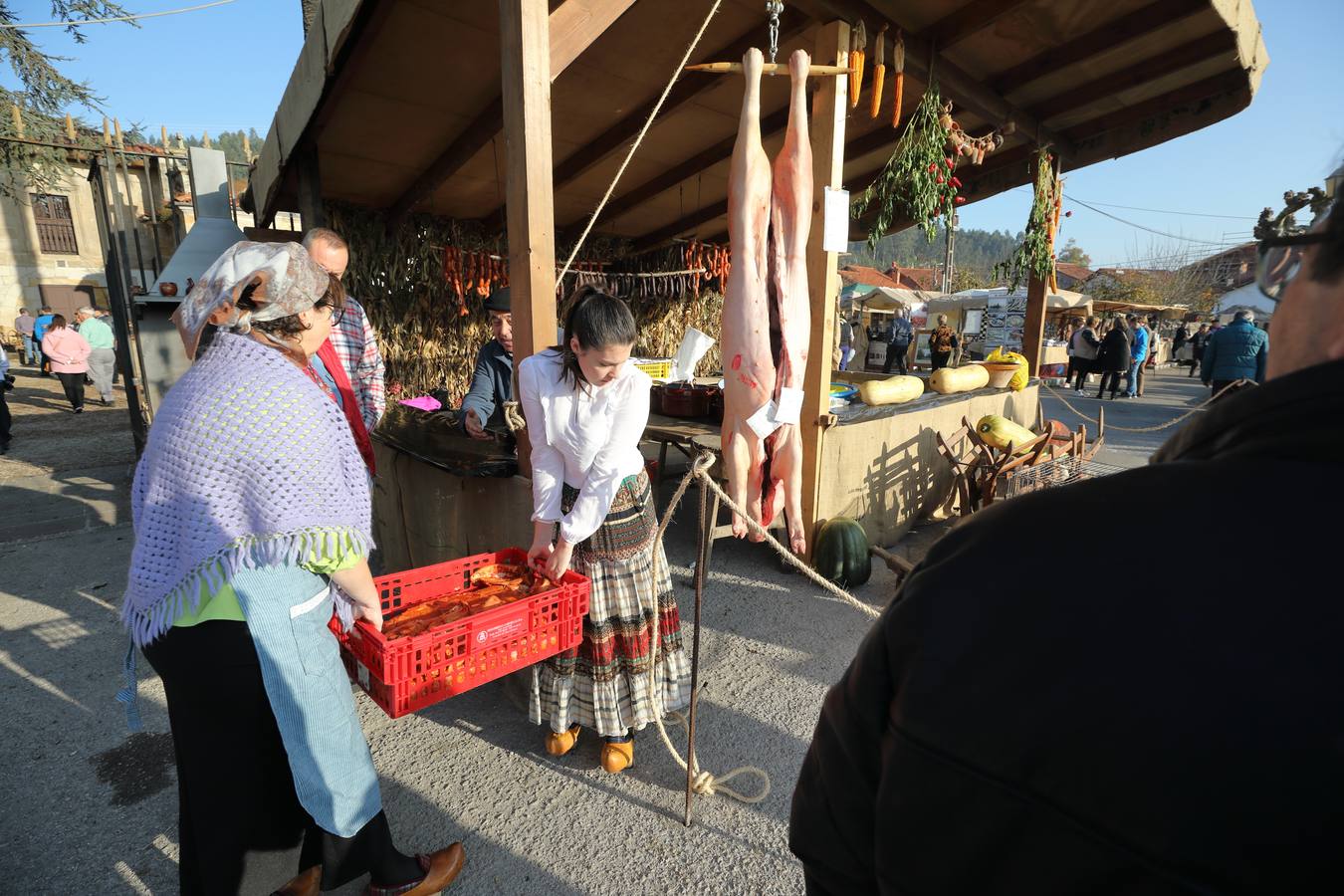 La villa cántabra se volcó con la celebración de su tradicional feria de la Alubia.