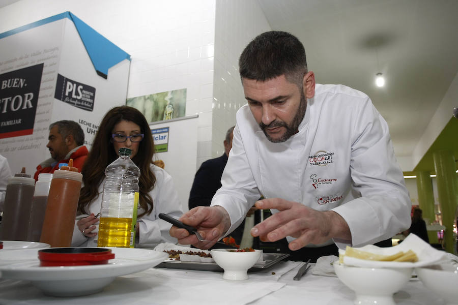 La capital del Besaya se convierte durante tres días en el centro nacional de la gastronomía con actividades de formación, innovación y exhibición con catas y stands