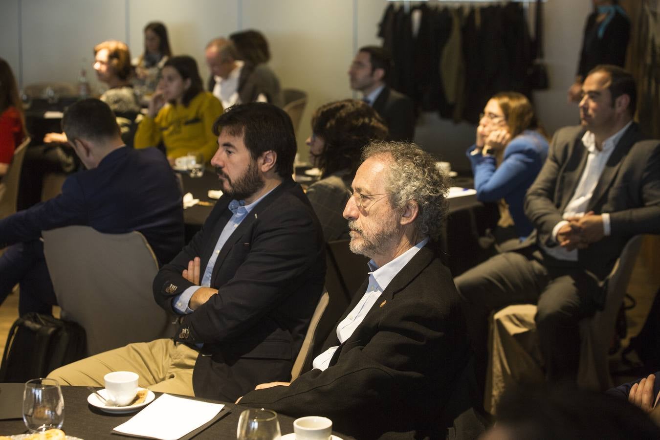 Javier Ponce, director del CDTI, junto con Marcos Díaz y José María Rotaeche, participa en el ciclo organizado por El Diario y Sodercán