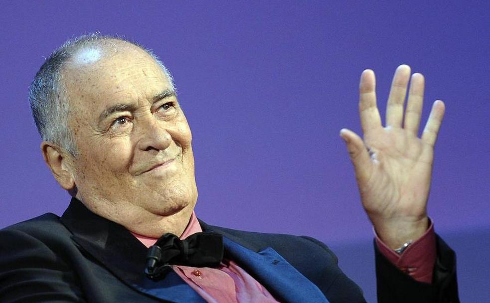 Bernardo Bertolucci, en la ceremonia de clausura del Festival de Venecia de 2013.