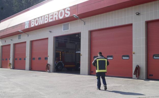 Imagen de archivo del parque de bomberos de Castro