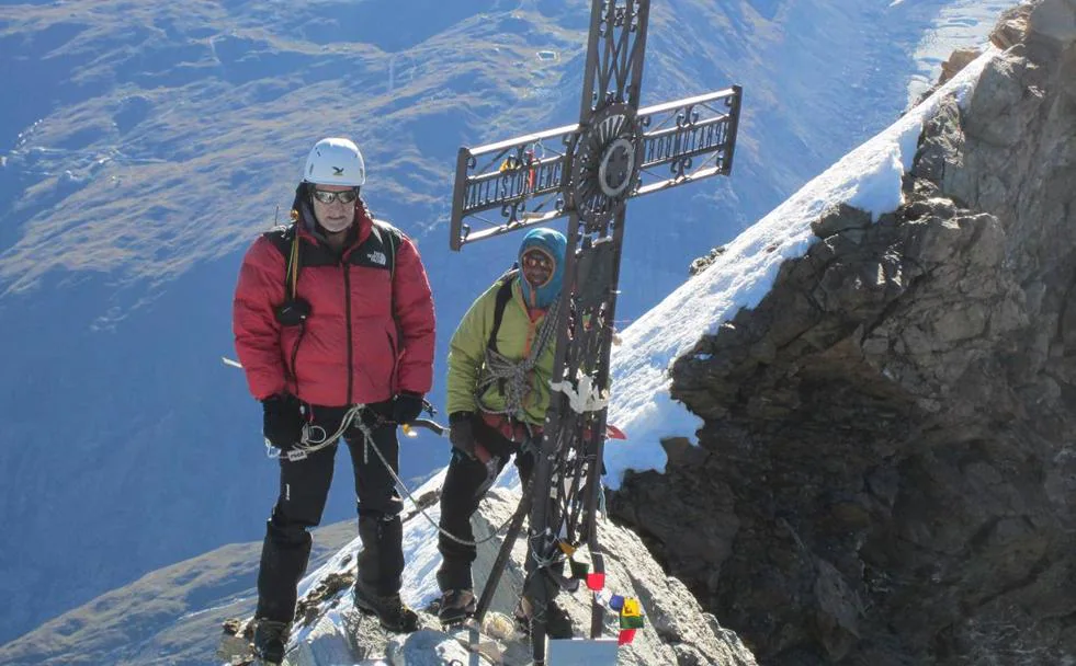 En agosto de 2016 coroné el Cervino junto a Javier Sáez, «mi guía favorito«.