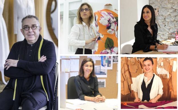 Luis Alonso, Odette Álvarez, Trinidad Castillo o Laura Sainz de Aja, diseñadores de moda nupcial en Cantabria.