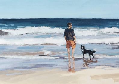 Imagen secundaria 1 - «Intento transmitir sensación de vida a través de los personajes y las pinceladas»