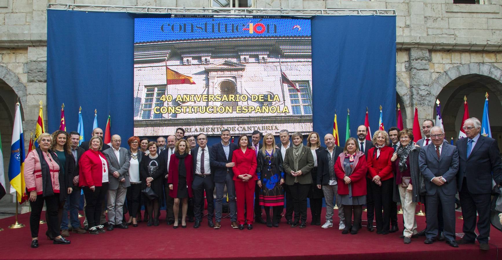 Fotos: Cantabria celebra el 40 cumpleaños de la Constitución