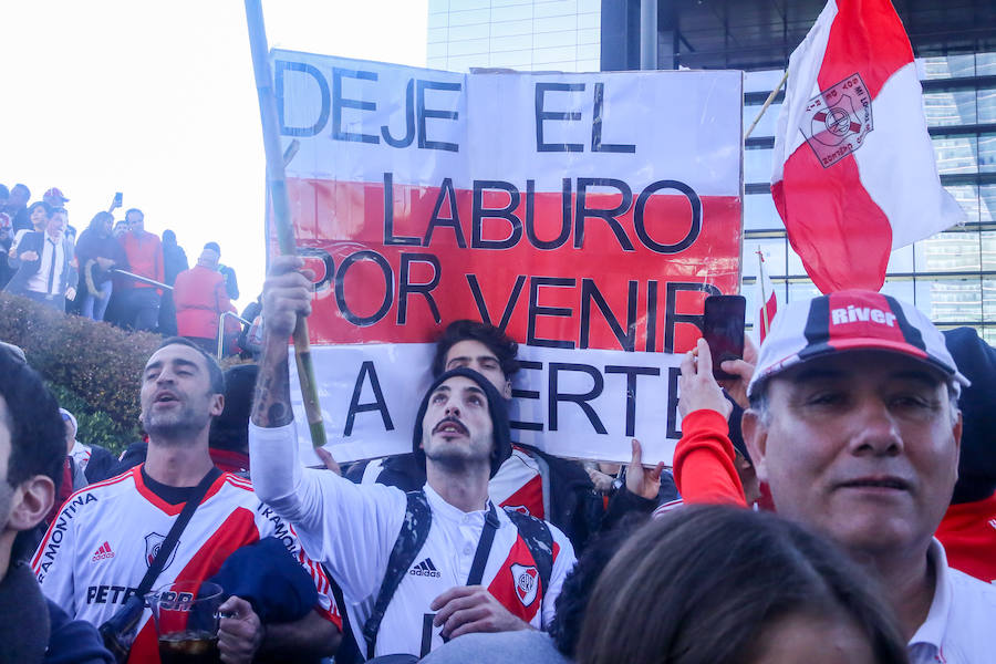 Fotos: River-Boca: pasión en las calles de Madrid