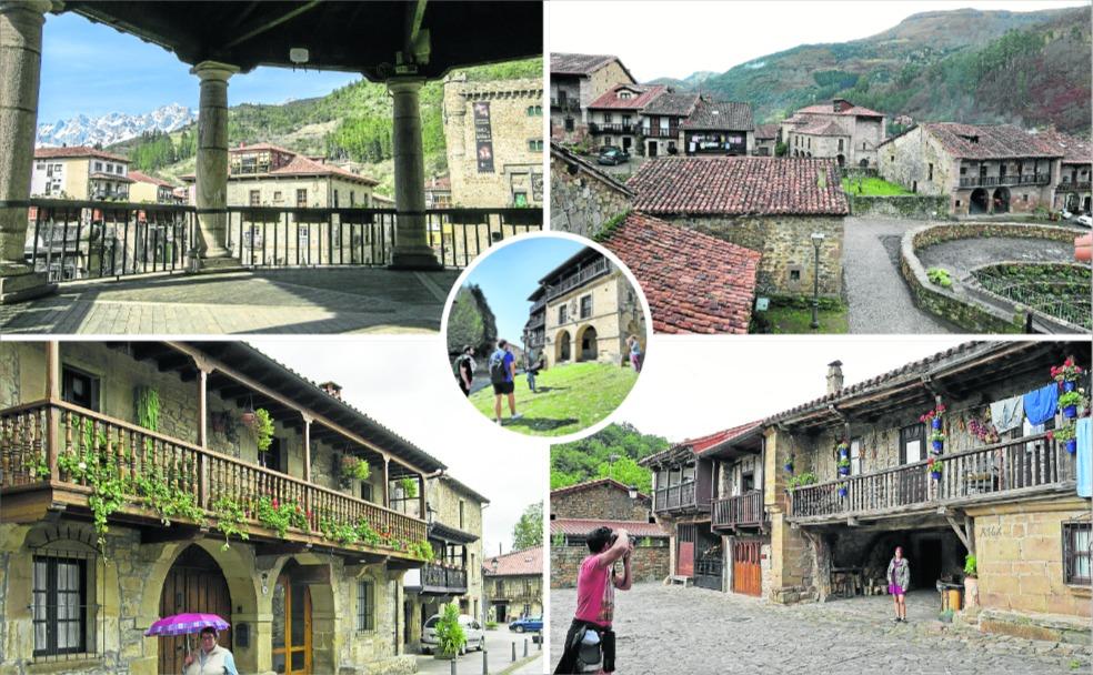 Potes, Carmona, Liérganes, Bárcena Mayor y Santillana. 