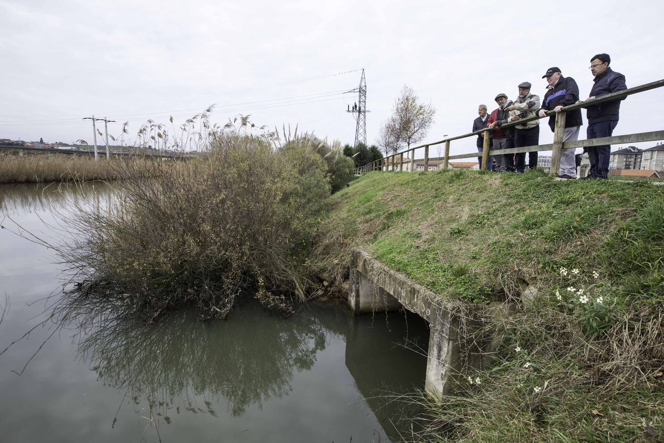 Fotos: Denuncian vertidos incontrolados en la Ría de Raos