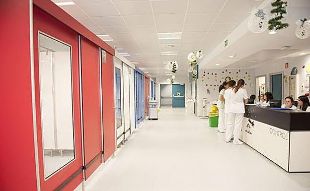 Imagen de archivo del interior de las Urgencias Pediátricas de Valdecilla.