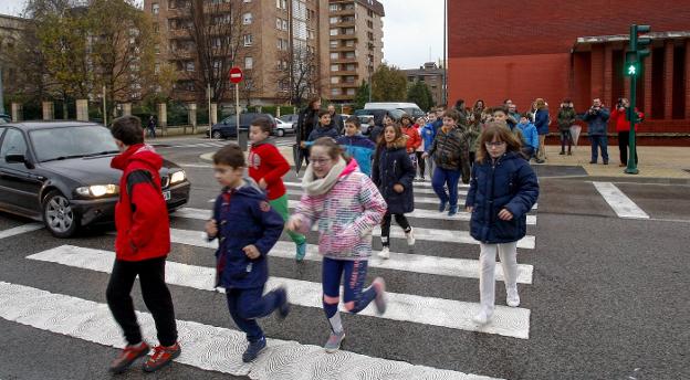 Rutas seguras para llegar al colegio