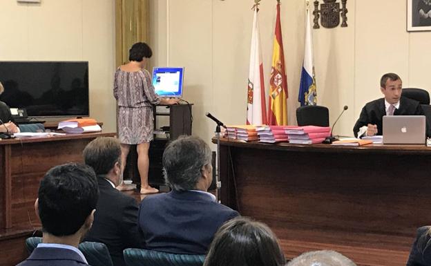 Imagen del juicio de Ecomasa, el pasado mes de septiembre.