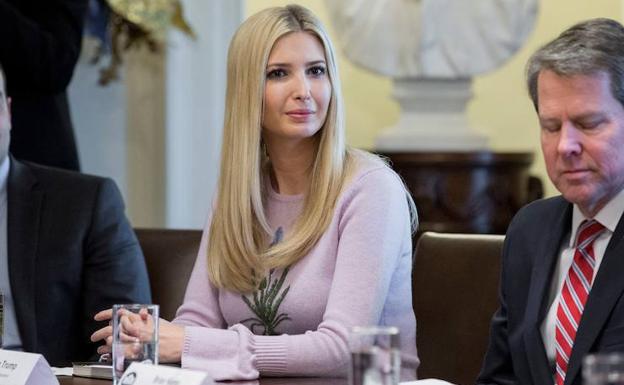 Ivanka Trump, en una reunión. 