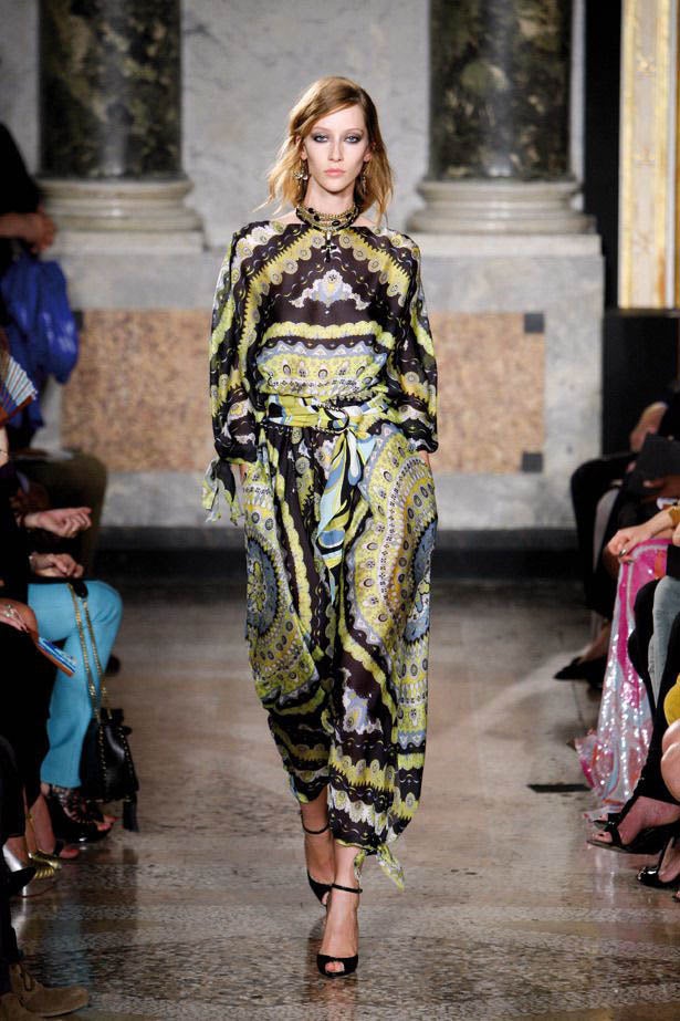 La tendencia en la pasarela de Emilio Pucci.