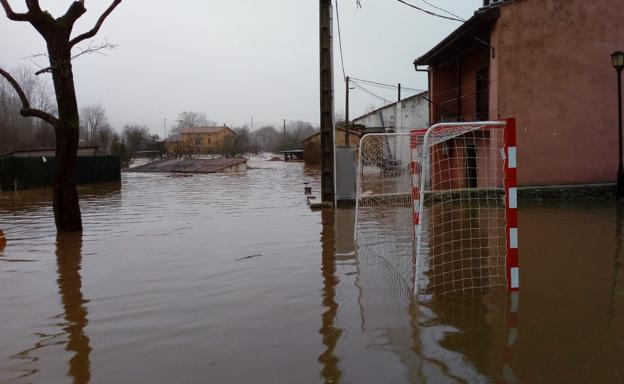 Imagen. Cantabria, inundada.