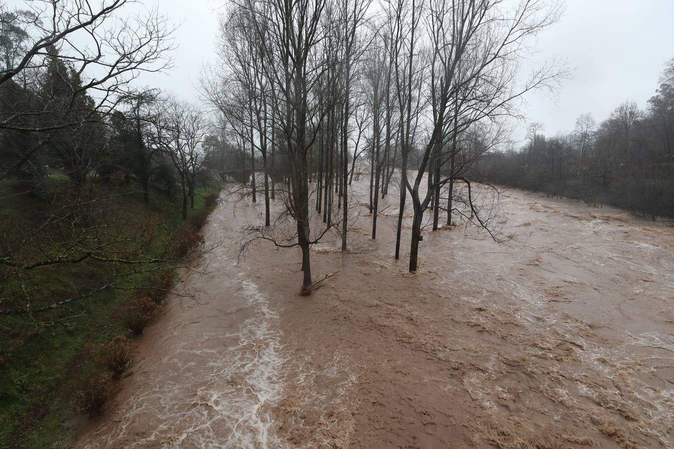 Fotos: Las inundaciones en los municipios de Mazcuerras y Cabezón de la Sal