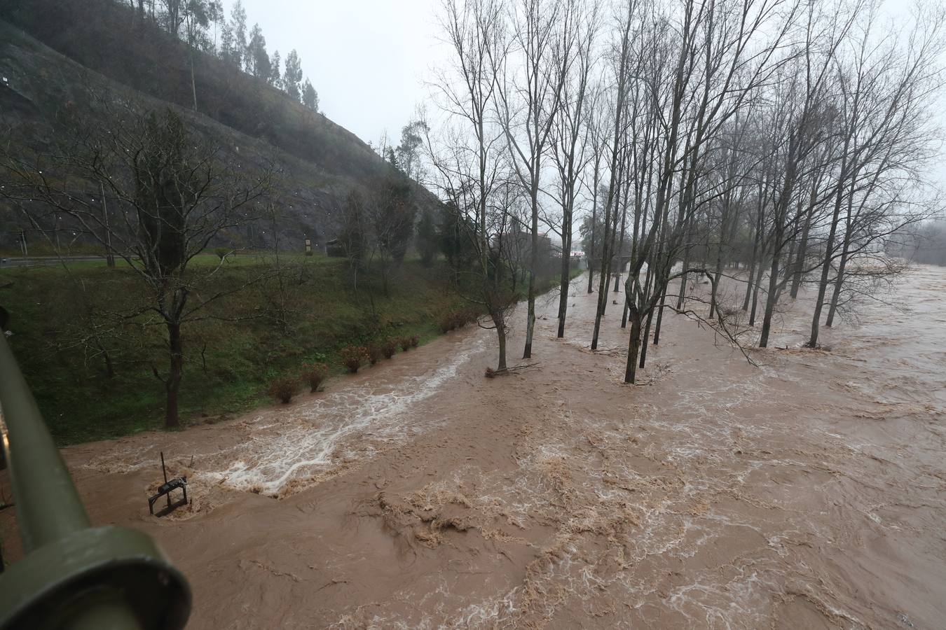 Fotos: Las inundaciones en los municipios de Mazcuerras y Cabezón de la Sal