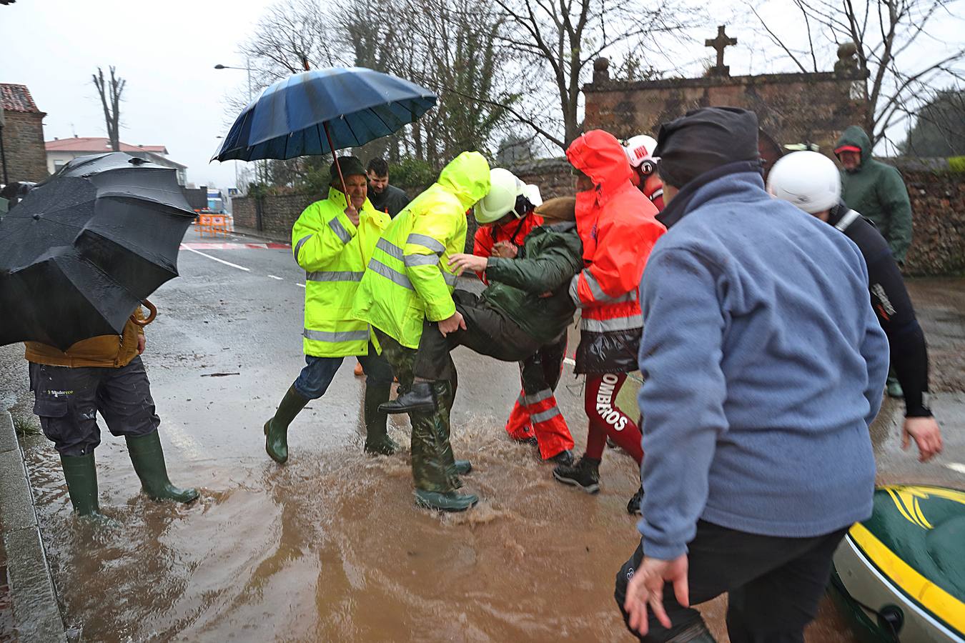 Fotos: Las inundaciones en los municipios de Mazcuerras y Cabezón de la Sal