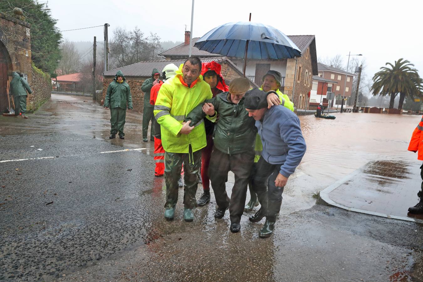 Fotos: Las inundaciones en los municipios de Mazcuerras y Cabezón de la Sal