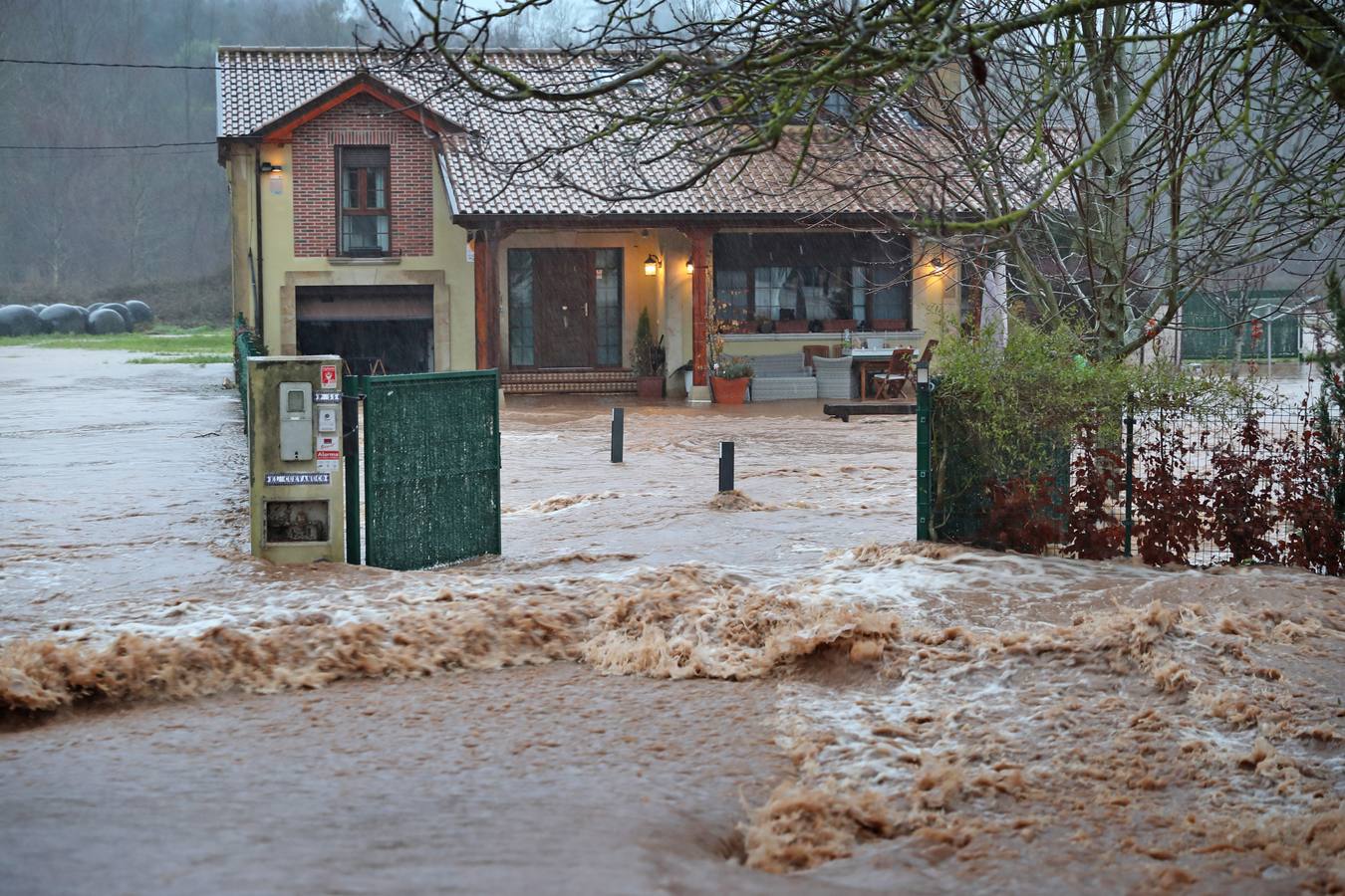 Fotos: Las inundaciones en los municipios de Mazcuerras y Cabezón de la Sal