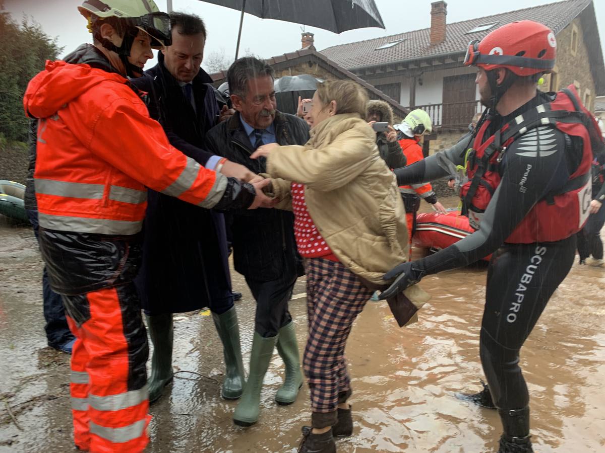 Fotos: Las inundaciones en los municipios de Mazcuerras y Cabezón de la Sal