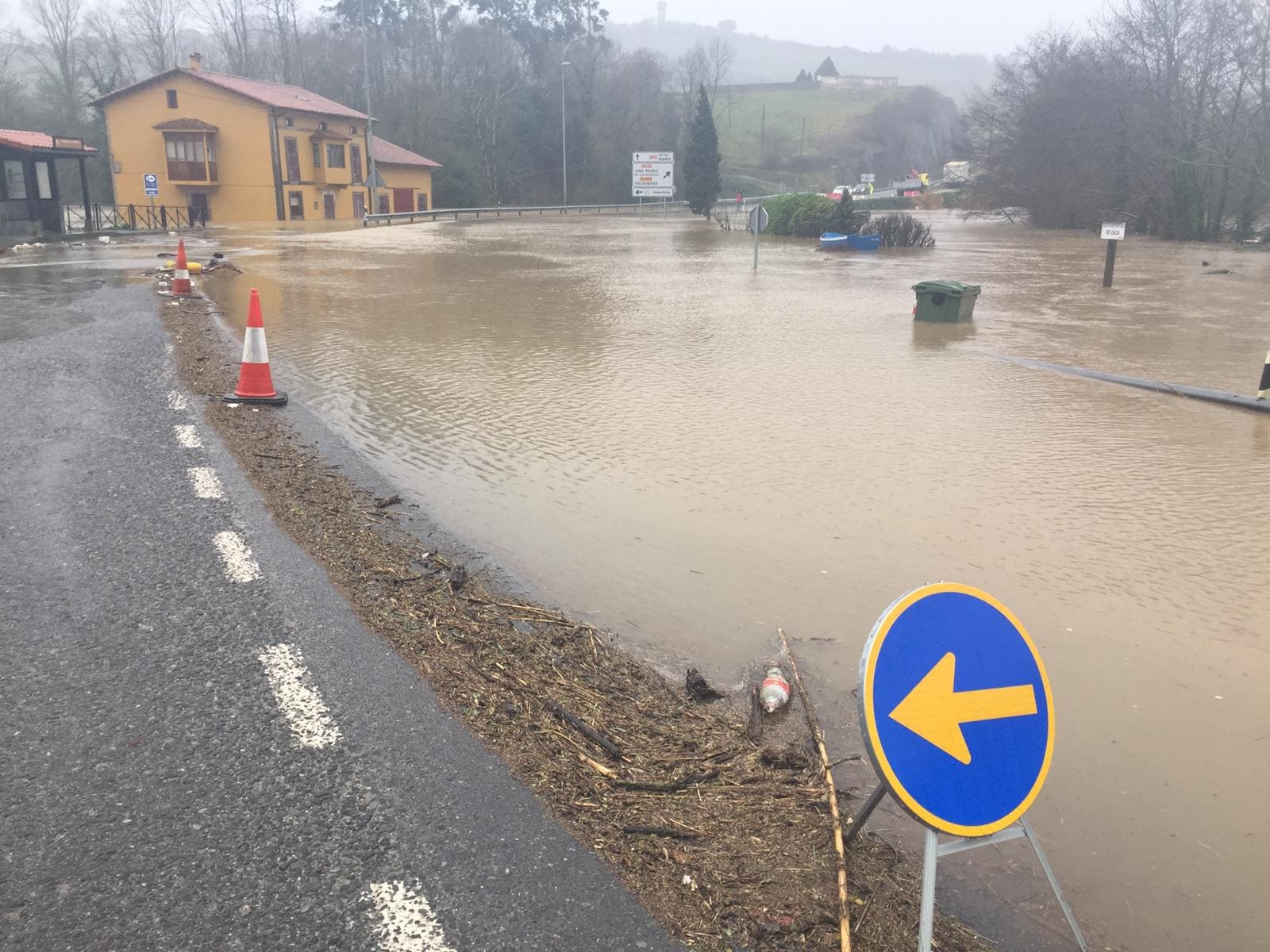 Fotos: Imágenes de las inundaciones en Molleda