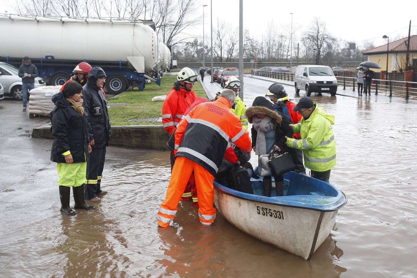 Fotos: Torrelavega inundada