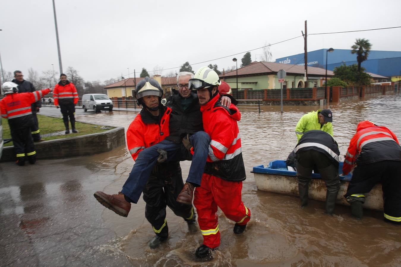 Fotos: Torrelavega inundada