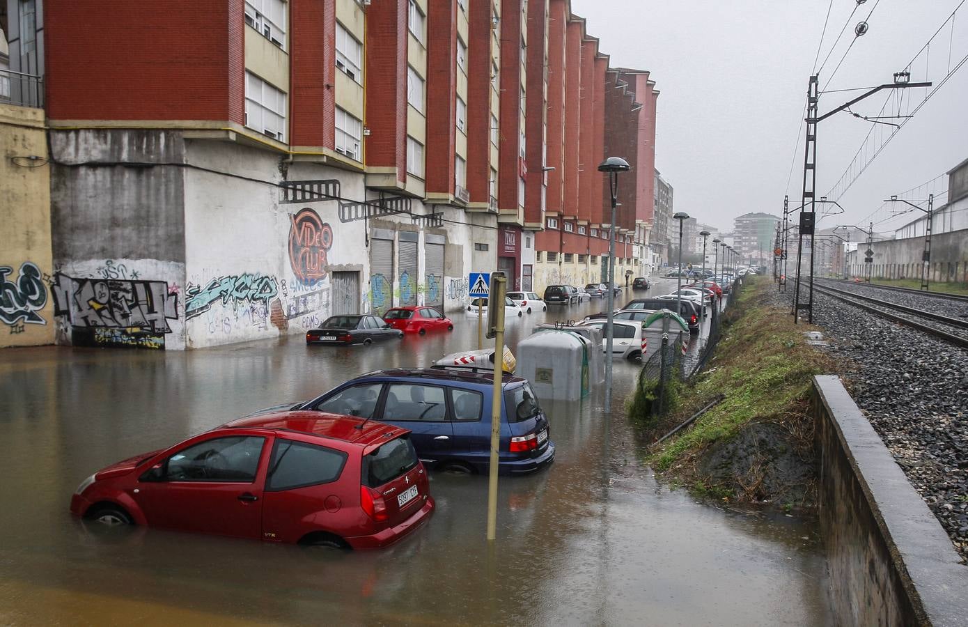 Fotos: Torrelavega inundada