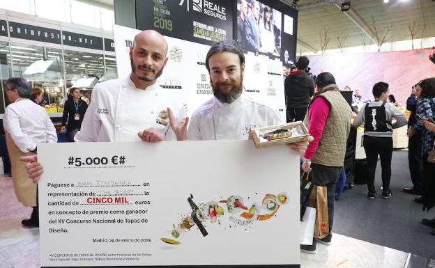 Los ganadores del Concurso Nacional de Tapas. 