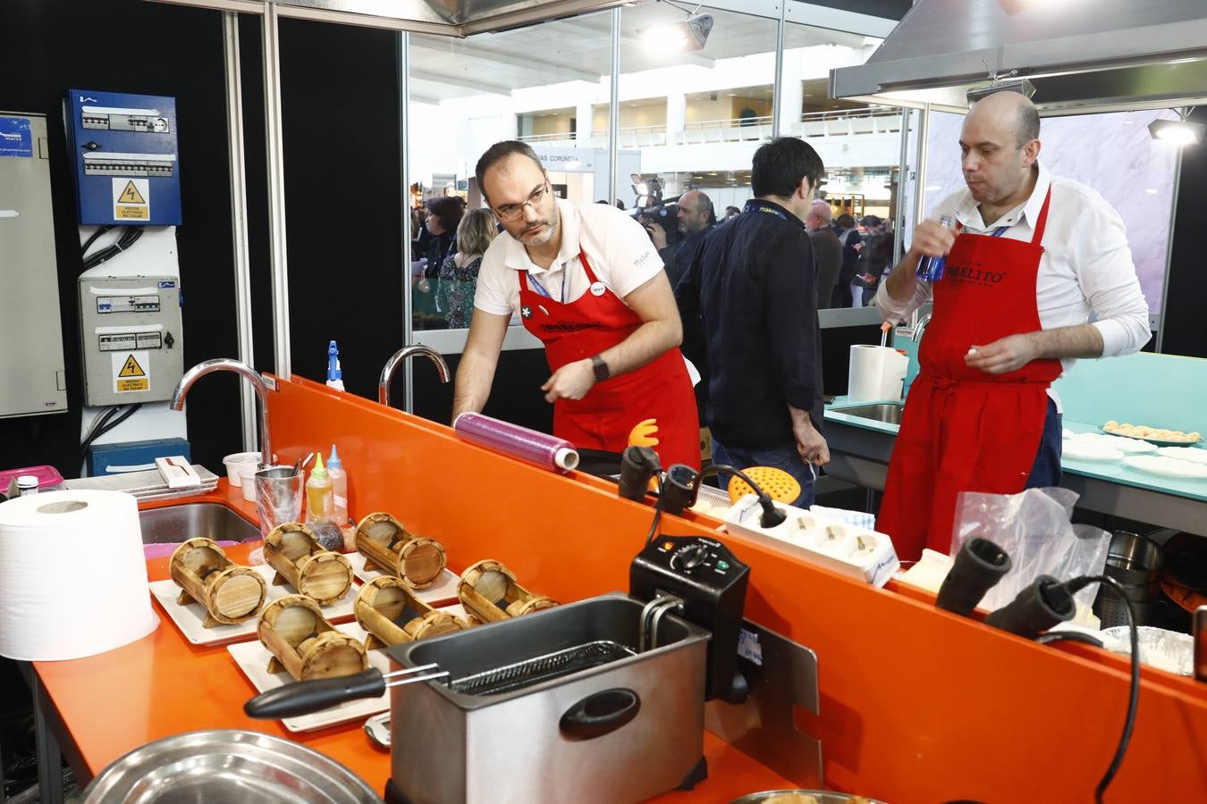 El cántabro Carlos Arias, del restaurante Emma de Suances, disputó el campeonato de la mejor croqueta del mundo que se fue para un restaurante de Toledo