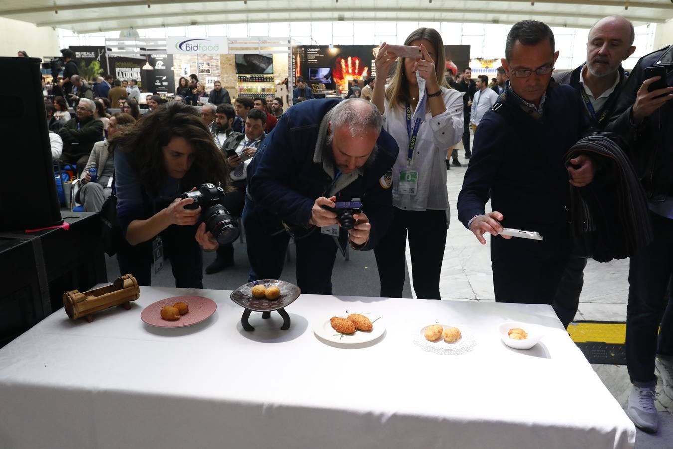 El cántabro Carlos Arias, del restaurante Emma de Suances, disputó el campeonato de la mejor croqueta del mundo que se fue para un restaurante de Toledo