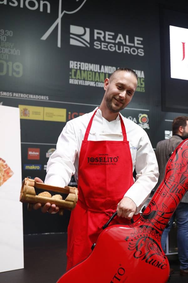 El cántabro Carlos Arias, del restaurante Emma de Suances, disputó el campeonato de la mejor croqueta del mundo que se fue para un restaurante de Toledo