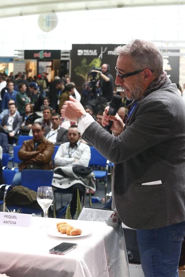 El cántabro Carlos Arias, del restaurante Emma de Suances, disputó el campeonato de la mejor croqueta del mundo que se fue para un restaurante de Toledo