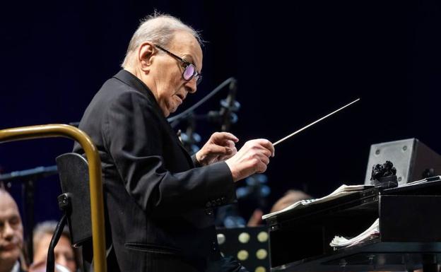 El compositor italiano, Ennio Morricone.