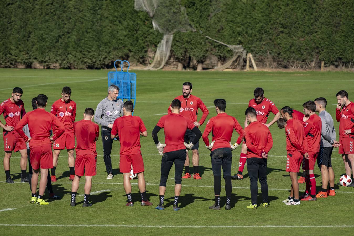 Fotos: El Racing prepara su enfrentamiento ante la Cultural de Durango