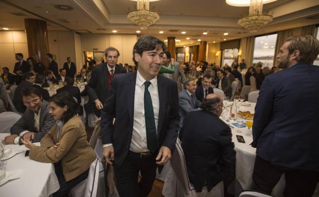 Jaime González, hoy, en el Foro de El Diario Montañés.