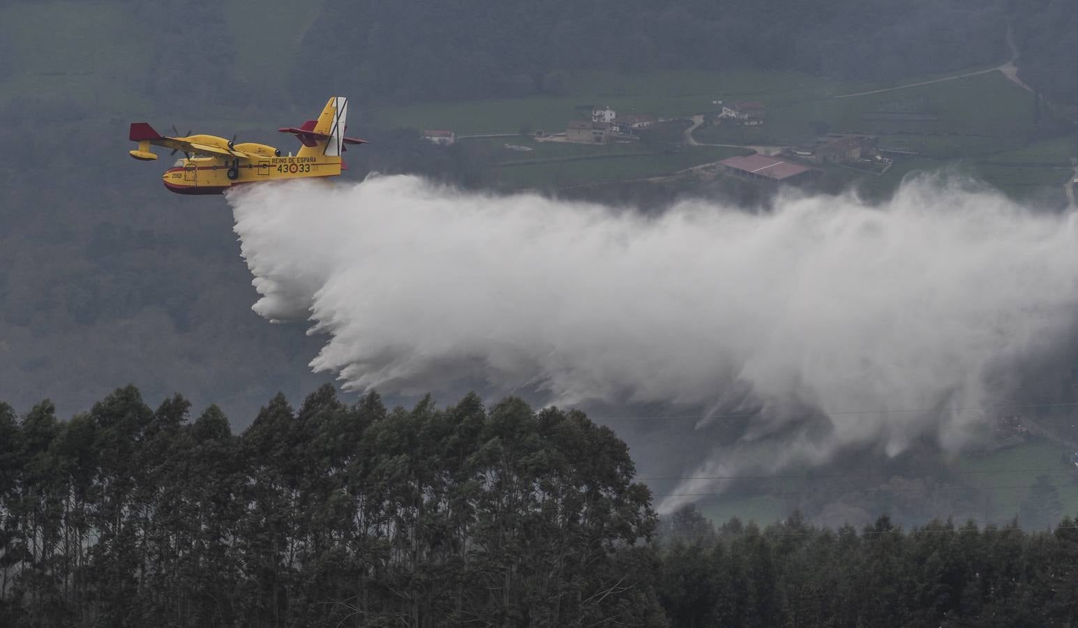 Fotos: Cantabria apaga los últimos incendios tras seis días trágicos