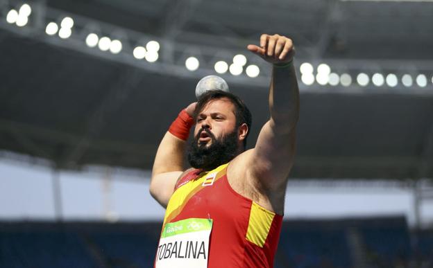 Tobalina, durante su participación en los pasados Juegos Olímpicos de Rio de Janeiro (2016).