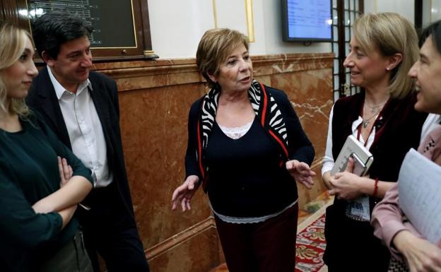 La presidenta de la Comisión del Pacto de Toledo, Celia Villalobos.