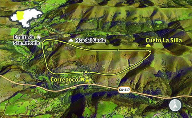 Mapa del recorrido, sobre 11,3 kilómetros.