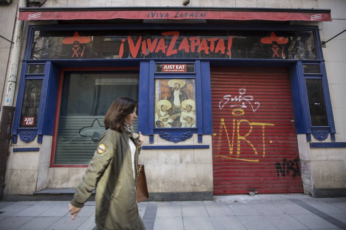 Fotos: Locales cerrados en el centro de Santander