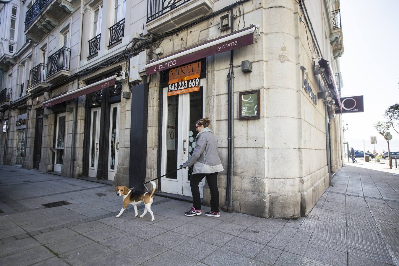 Fotos: Locales cerrados en el centro de Santander