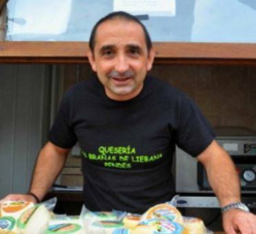 Pedro Velarde, de la quesería Las Brañas de Pendes.