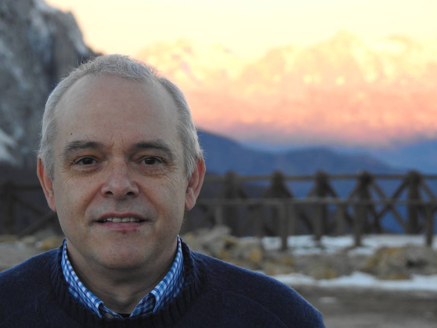 Juan Carlos Martínez Casares, de la quesería Río Deva de Camaleño.