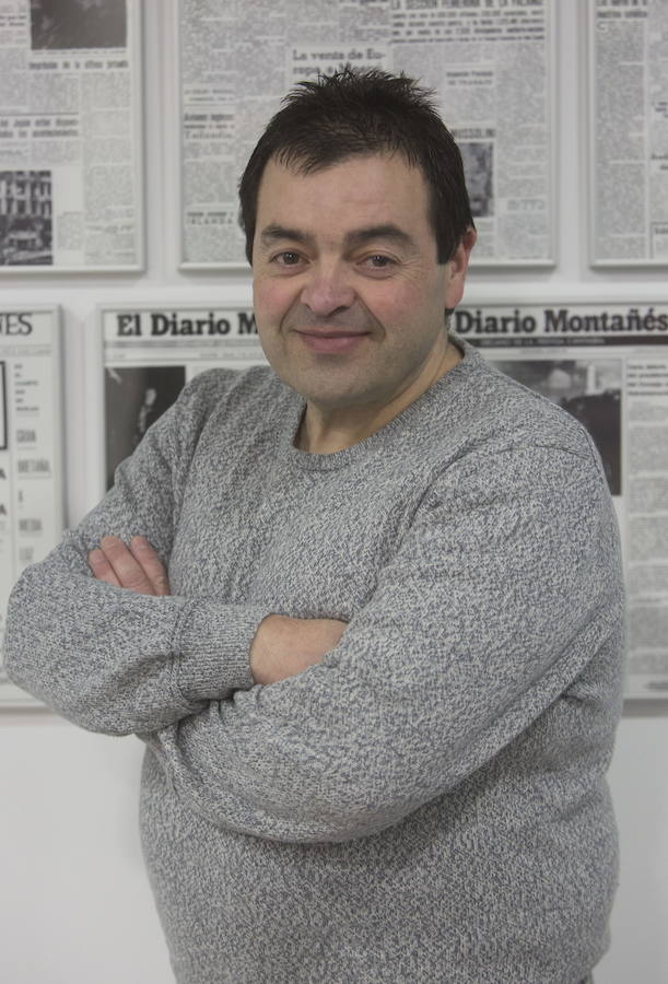 Tomás Pérez Monzón, de la quesería Tres Valles Pasiegos de Prases.