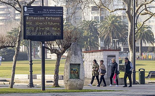 Igual asegura que por ahora no hay problemas con la calidad del aire de Santander