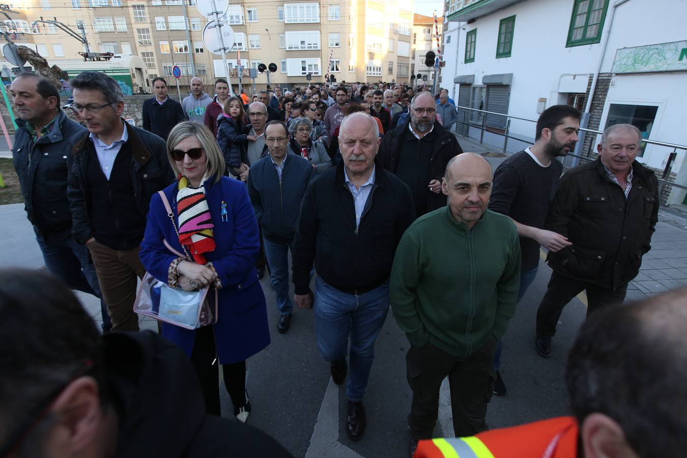 Fotos: Más de 2.000 trabajadores de Sidenor toman Reinosa