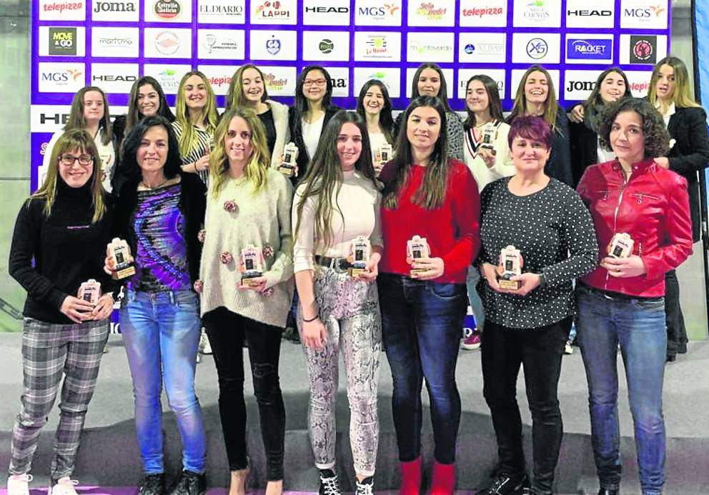 Campeonas y subcampeonas de Cuarta femenina.